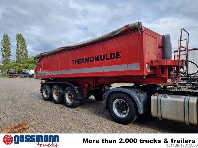 Semirremolque volquete Meierling MSK 24 Voll-Alu Iso-Kastenmulde, ca. 25m³, 2x