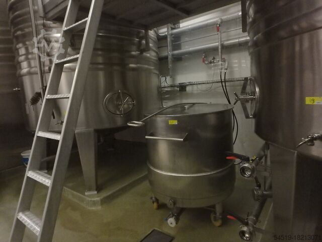 2 x tanques de fermentação de cerveja de trigo (14.600 litros) Gresser