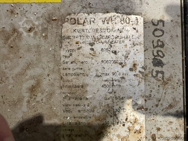 Equipos pequeños POLARTHERM WH80-4 hot water heater, 230V