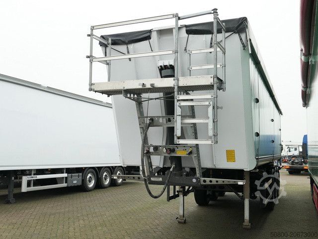Kipper Auflieger SCHMITZ CARGOBULL SKI 24 SL 9.6, Alu, 50m³, Alu-Felgen, Luft-Lift