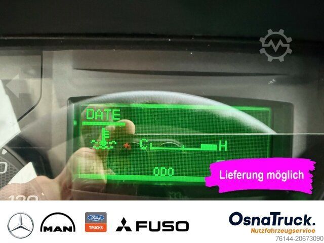 Furgão fechado FUSO 7C18 Koffer+LBW,Klima Nutzlast 2925 KG,Sideguard