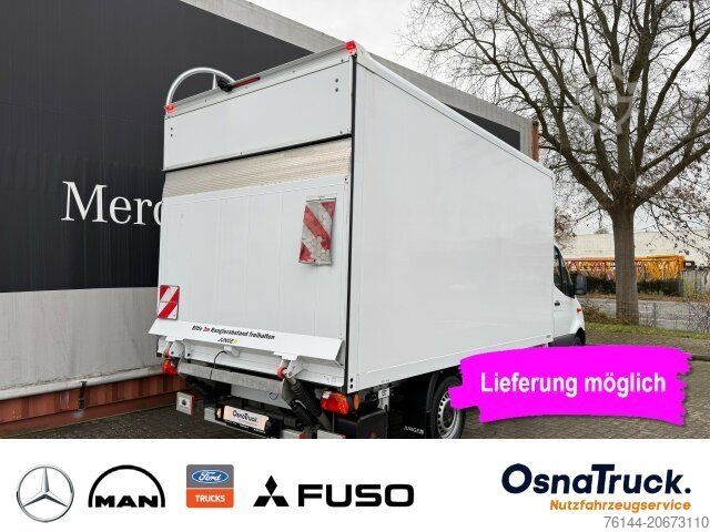 Vrachtwagen met bakwagen MERCEDES-BENZ Sprinter 317 CDI Koffer+LBW maxi L3, Klima, Navi