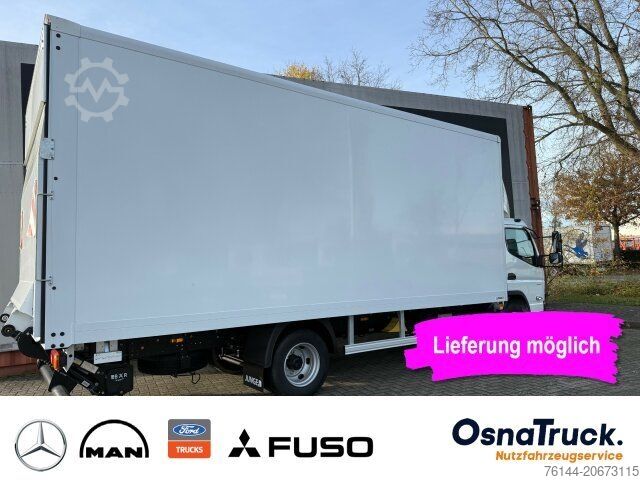 Furgão fechado FUSO 7C18 Koffer+LBW,Klima Nutzlast 2950 KG,Sideguard
