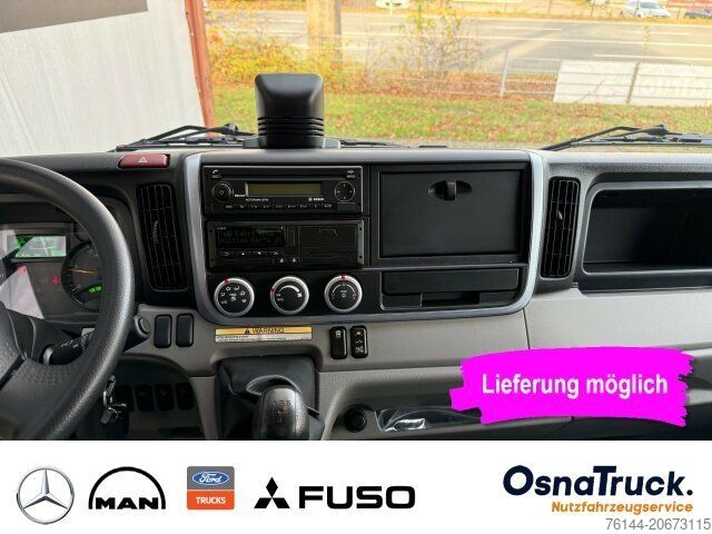 Furgão fechado FUSO 7C18 Koffer+LBW,Klima Nutzlast 2950 KG,Sideguard