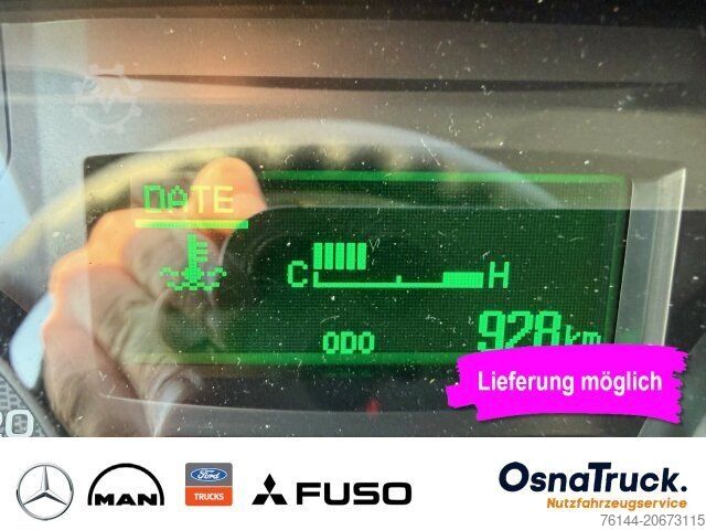 Furgão fechado FUSO 7C18 Koffer+LBW,Klima Nutzlast 2950 KG,Sideguard