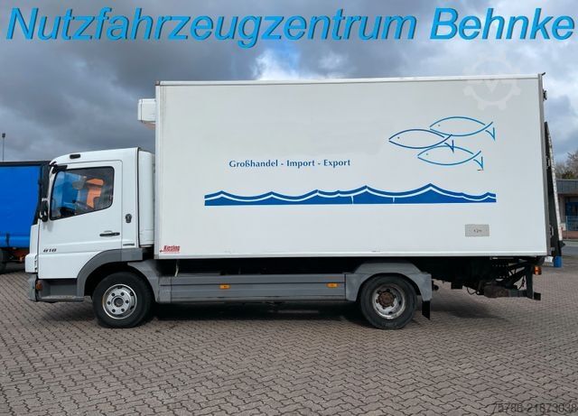 Izotermiczny van chłodnia MERCEDES-BENZ Atego 818 L/ TK V500-MAX/ seitl. Tür/ LBW 1t