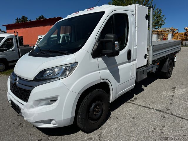 Furgão basculante CITROEN Jumper Bawer Staubox Dreiseitenkipper L3 130Ps