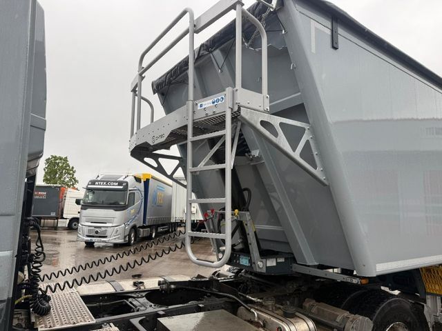 Tippsemitrailer D-TEC Fabrikneuer 3 Achs Aluminum Kipper