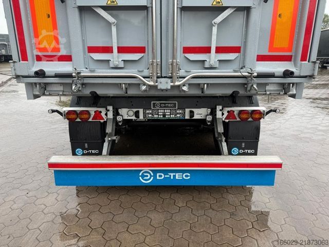 Tippsemitrailer D-TEC Fabrikneuer 3 Achs Aluminum Kipper