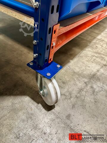 Schrauenbregal branje stalak Kommissionierwagen Regalwagen Rollwagen inkl. 36 x Sichtlagerkiste