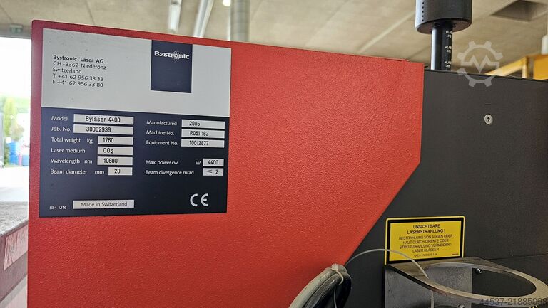 Máquina de corte a laser Bystronic ByStar 3015