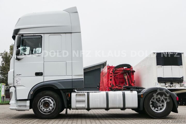 Standart çekici ünitesi DAF XF 480 Retarder 2-Tank Standklima Euro 6