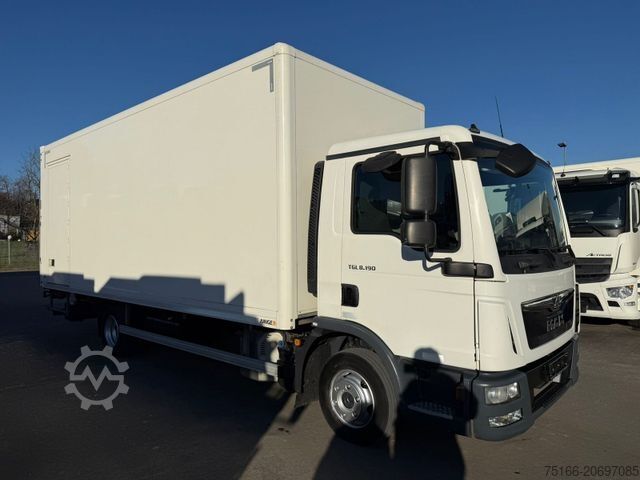 Box van MAN TGL 8.190 Koffer 6,50 m LBW 1,5 T*Diff-Sperre HA