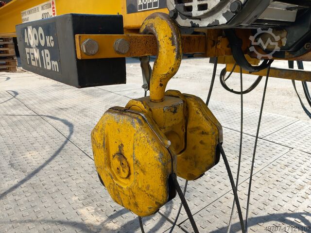 Mozgódaru 9.6 fesztávolság, 6.3m magasság Kone MK10L1