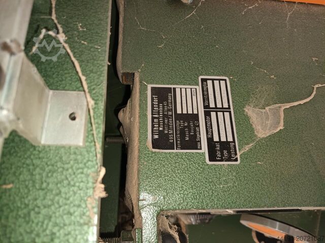 Formatsav Altendorf F 45 Altendorf F 45