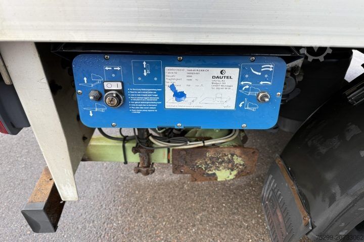 Open trailer with tarp A 100H Plane/HB