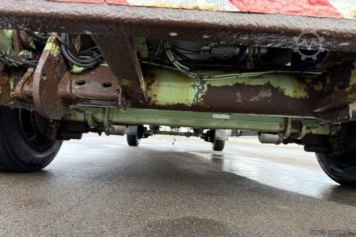 Open trailer with tarp A 100H Plane/HB