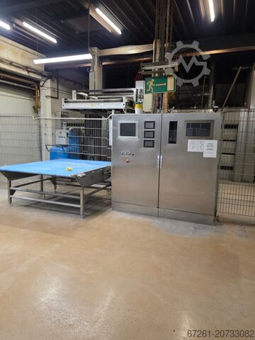 Patrová pecní linka Wachtel Etagenofenanlage Columbus, Crosta, Lader