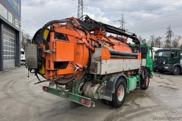 Camion-citerne à vide SCANIA 113 4x2 Kaiser Saugwagen