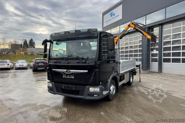 Grue montée sur camion MAN TGL 12.250 Effer 35/3