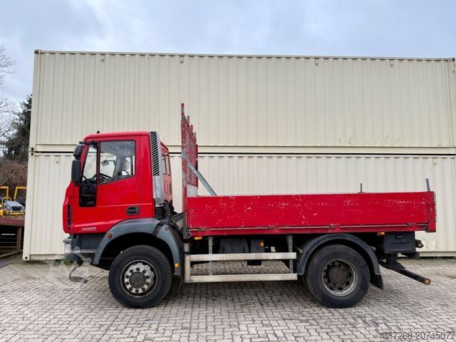 Ladbil med lad IVECO 140E28 4x4 / 109.467 KM / 1. Hand / Camper
