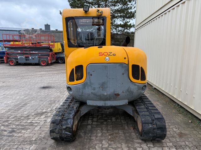 Minigrävare WACKER Neuson 50Z3 / 2014 BJ / 2 x Löffel