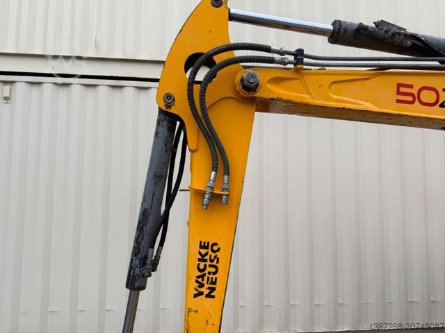 Minigrävare WACKER Neuson 50Z3 / 2014 BJ / 2 x Löffel