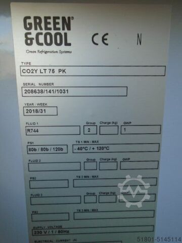 Vries aggregaat Co2 nieuw Cool & Green CO2Y LT 75 PK