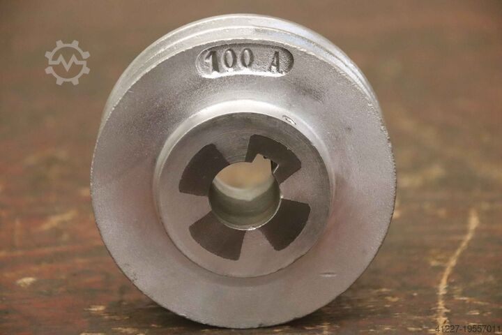 V-szíj szíjtárcsa 2 hornyos ALU 100A  Ø 106 mm   (13 mm)
