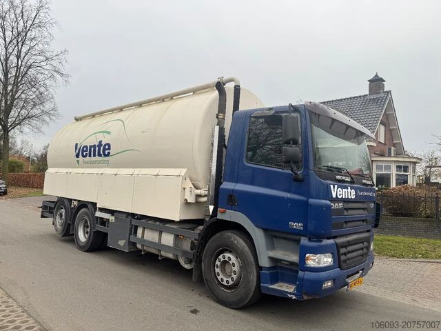 Refuse collection vehicle DAF CF 85.340 3 ass bulkwagen Welgro compressor
