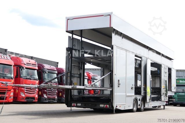 Semirreboque porta-carros  Rolfo S2 geschloss. Autotransp. Hubdach Lifbühne