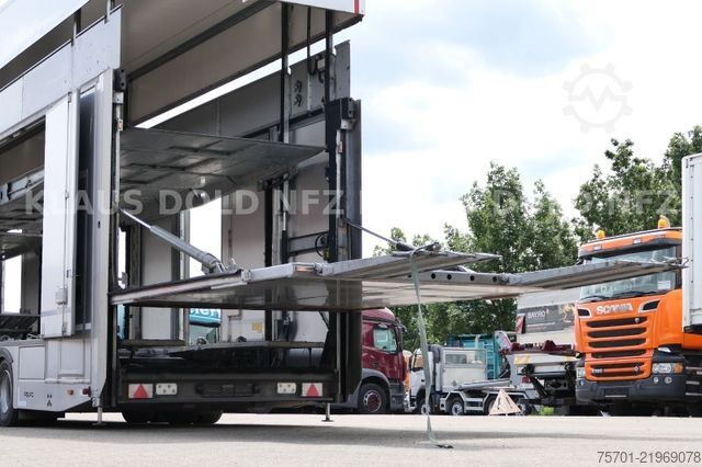 Semirreboque porta-carros  Rolfo S2 geschloss. Autotransp. Hubdach Lifbühne