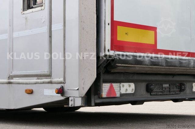 Semirreboque porta-carros  Rolfo S2 geschloss. Autotransp. Hubdach Lifbühne
