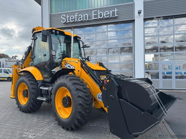 Traktorgrävare JCB 4CX Pro / Klappschaufel / Dual Drive / Neu