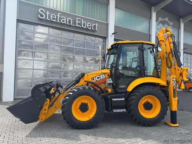 Traktorgrävare JCB 4CX Pro / Klappschaufel / Dual Drive / Neu