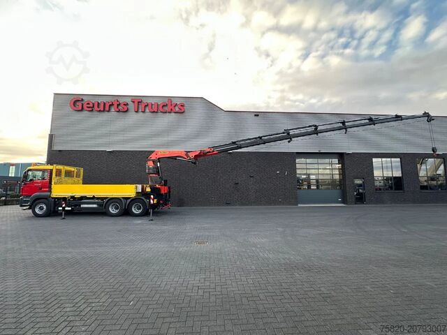 Vrachtwagen met kraan MAN TGS 26.480 6X4 MET PALFINGER PK 42002-SH G KRAA...