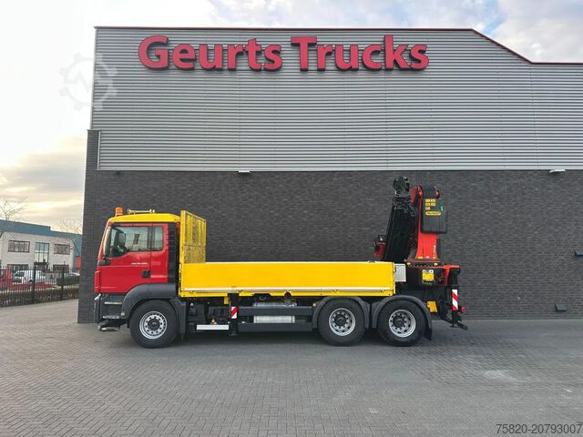 Vrachtwagen met kraan MAN TGS 26.480 6X4 MET PALFINGER PK 42002-SH G KRAA...