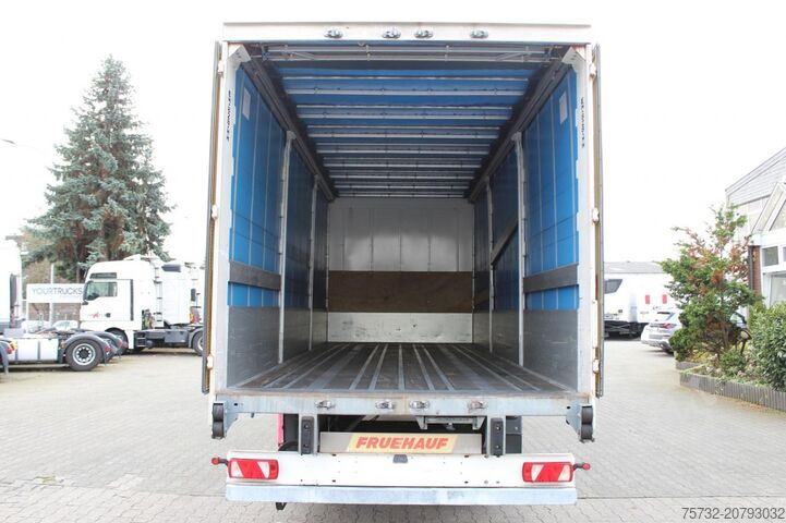 Plattewagen met zeil MAN TGS 18.440 Plane Zug Schlafplatz AHK Retarder