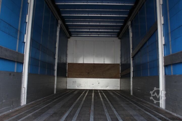 Plattewagen met zeil MAN TGS 18.440 Plane Zug Schlafplatz AHK Retarder