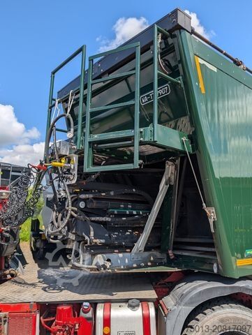 Sættevogn med walking floor Heitling HEITLING Push-Trailer 55 cbm, 2x Liftachse