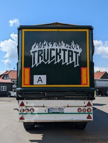 Sættevogn med walking floor Heitling HEITLING Push-Trailer 55 cbm, 2x Liftachse