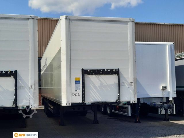Koffer oplegger KÖGEL Koffer Doppelstock Liftachse VDI 2700 EN 12642XL