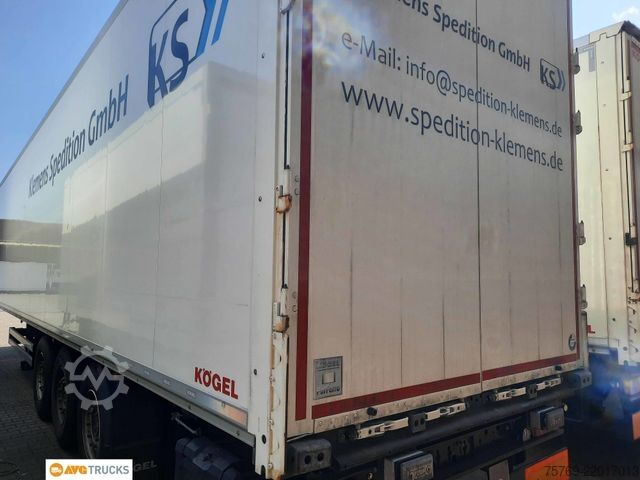 Koffer oplegger KÖGEL Koffer Doppelstock Liftachse VDI 2700 EN 12642XL