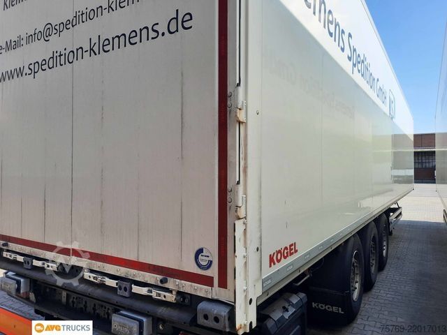 Koffer oplegger KÖGEL Koffer Doppelstock Liftachse VDI 2700 EN 12642XL