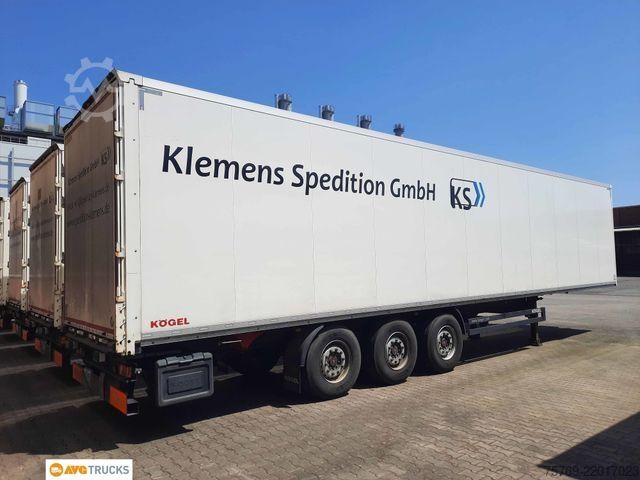 Koffer oplegger KÖGEL Koffer Doppelstock Liftachse VDI 2700 EN 12642XL