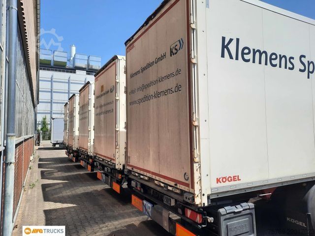 Naczepa skrzyniowa KÖGEL Koffer Doppelstock Liftachse VDI 2700 EN 12642XL