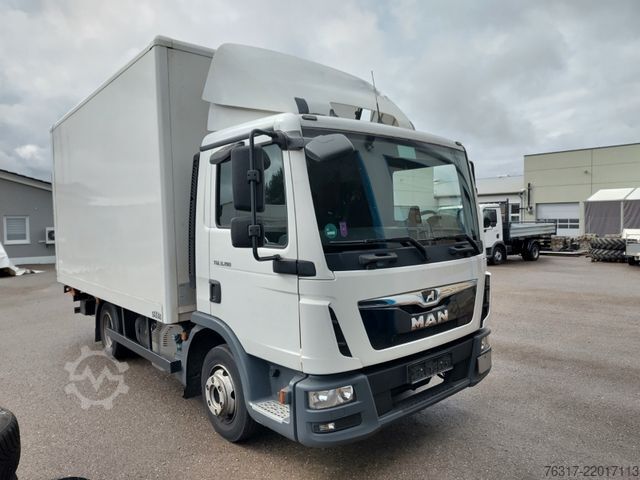 Furgoneta caja MAN TGL 8.190 kurzer Koffer 4,50 m, AHK, E6, HU Neu