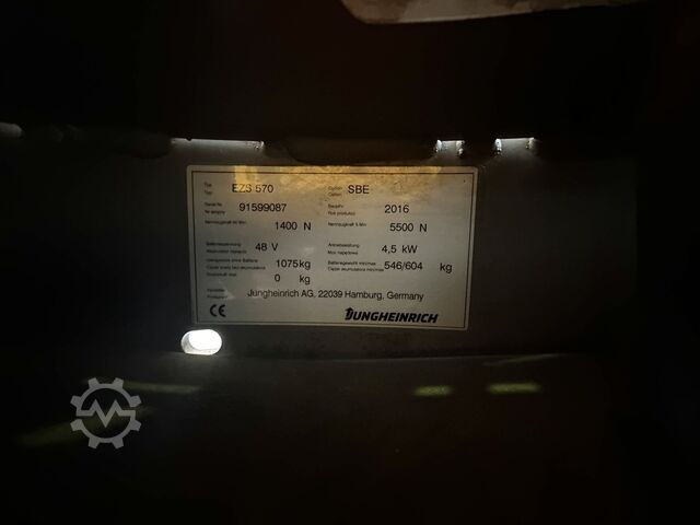 EZS 570 * NEW battery!! JUNGHEINRICH EZS 570 * NEW battery !!