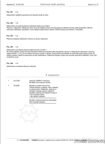 Kenar bantlama makinesi Format-4 tempora F600