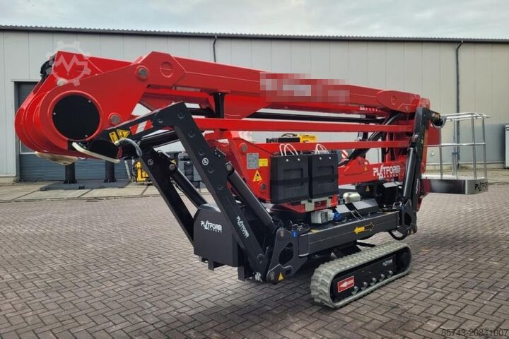 Articulated boom lift  PLATFORM BAS SPIDER 22.10 EVO CE Declaration, Vali